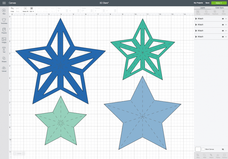 Download 3d Paper Stars With The Cricut Scoring Wheel Laptrinhx