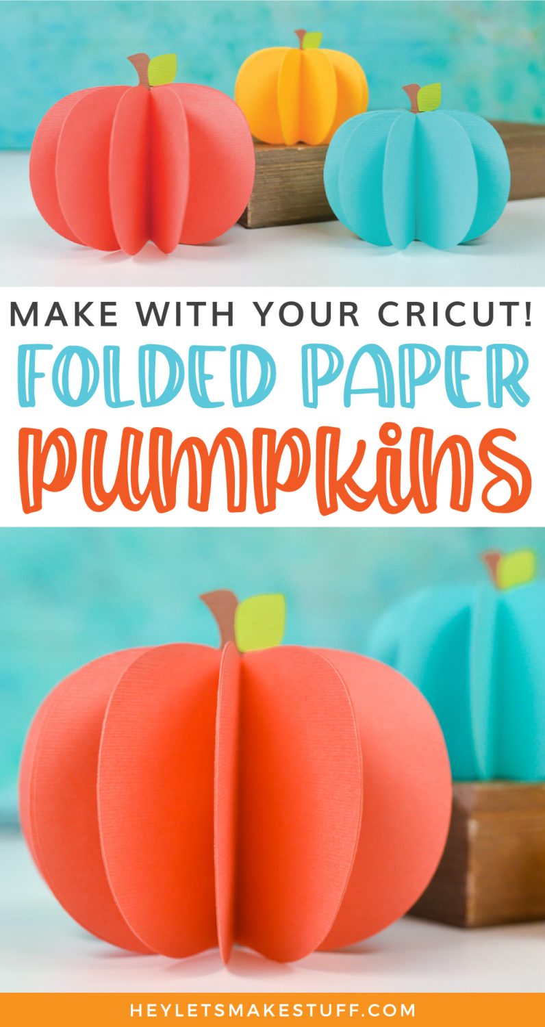 3D Paper Pumpkins pin image