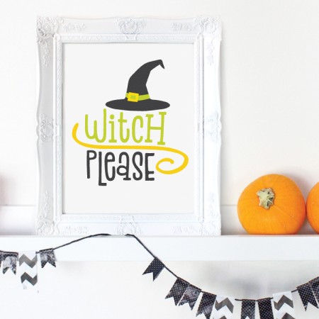 It wouldn't be Halloween without a witch flying around on her broomstick! This Witch SVG bundle is full of fun and funny witch quotes, perfect for Halloween.