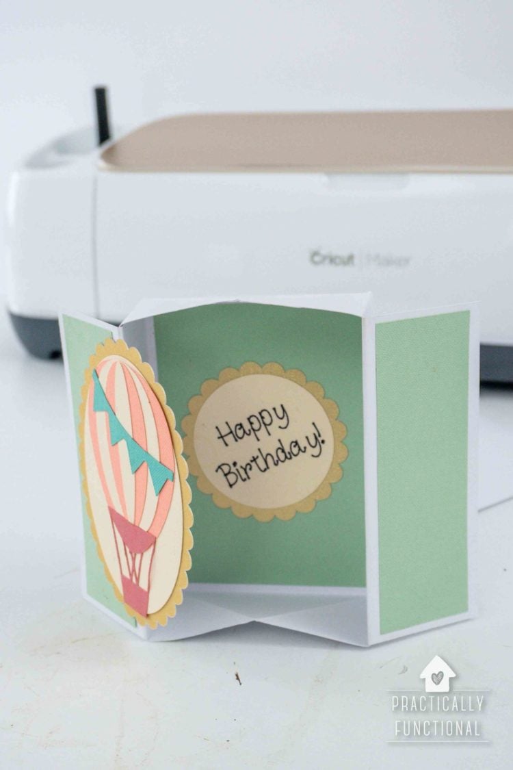 How To Make A Pop Up Box Card With The Cricut Scoring Wheel