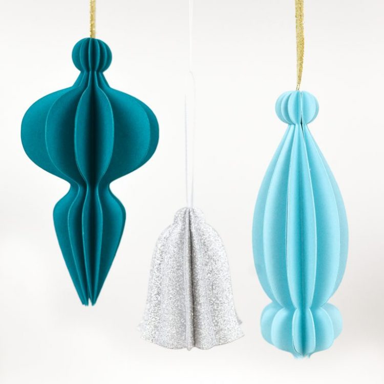 RETRO CUT PAPER ORNAMENTS