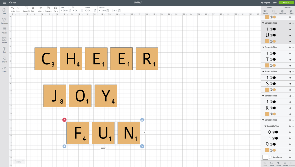 Diy Scrabble Words With Your Cricut Free Svg Laptrinhx