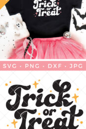 Trick or Treat SVG pin image