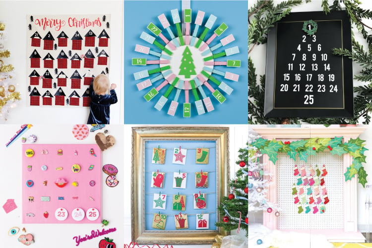 20 Diy Cricut Advent Calendars Hey Let S Make Stuff