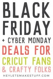 Cricut Black Friday Deals