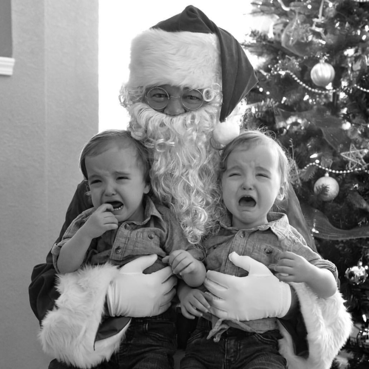 Unhappy with Santa