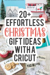Cricut Christmas Gift Ideas pin image