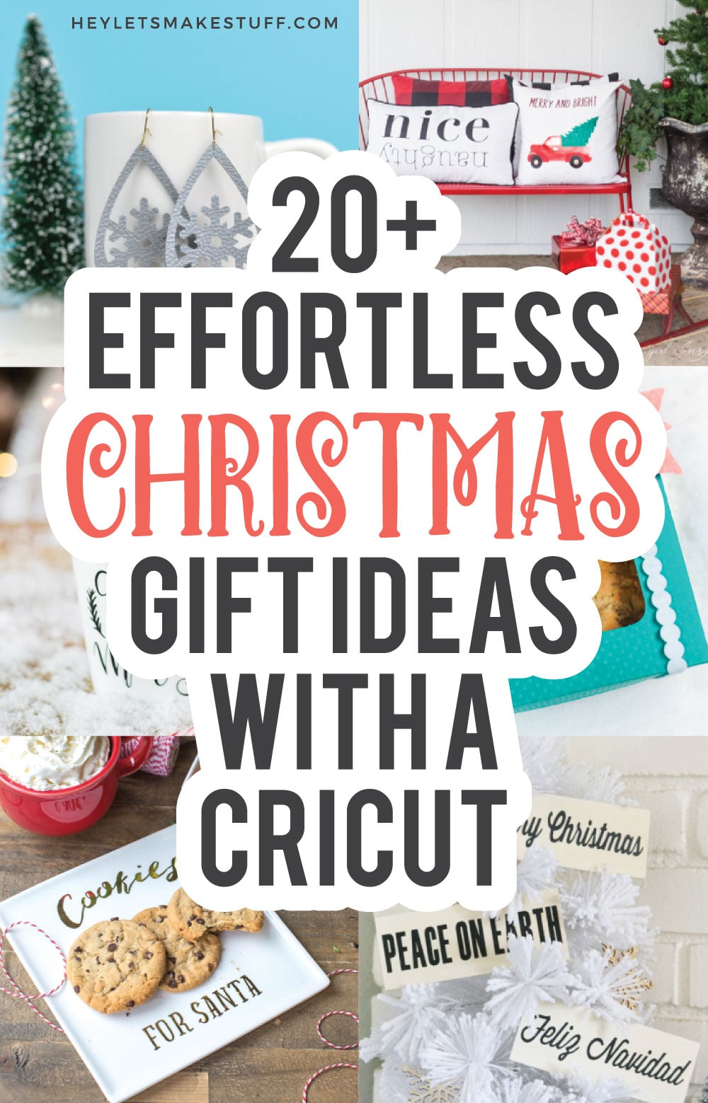 Easy Cricut Christmas Ideas for Gifts, Decor, and More! Hey, Let's