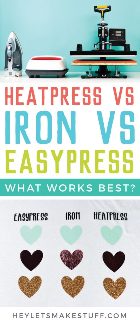 Heat Press Versus EasyPress: Should you buy the Cricut EasyPress