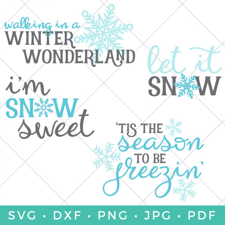 Winter Wonderland Banner - Free SVG File