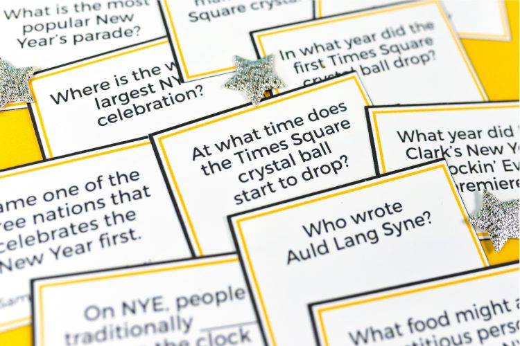 New Years Games, New Years Eve Trivia Games, 2022 Pop Culture Trivia Game,  New Years Scattegories, 2022 Pop Culture Quiz