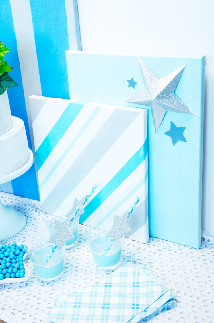 Little Star Baby Shower with Cricut