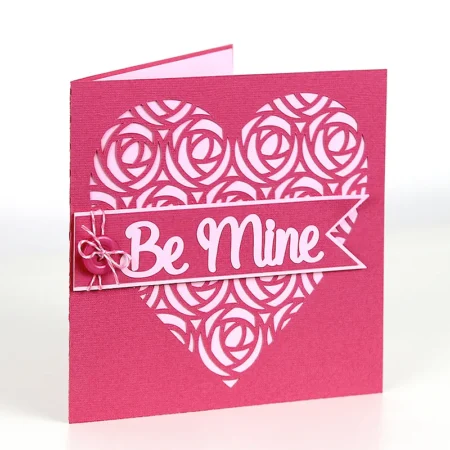 Be Mine Card from Bird Cards