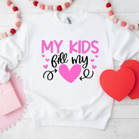 My Kids Fill My Heart SVG from Hello Creative Family