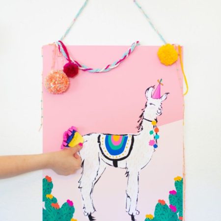 Pin the Tail on the Llama Game
