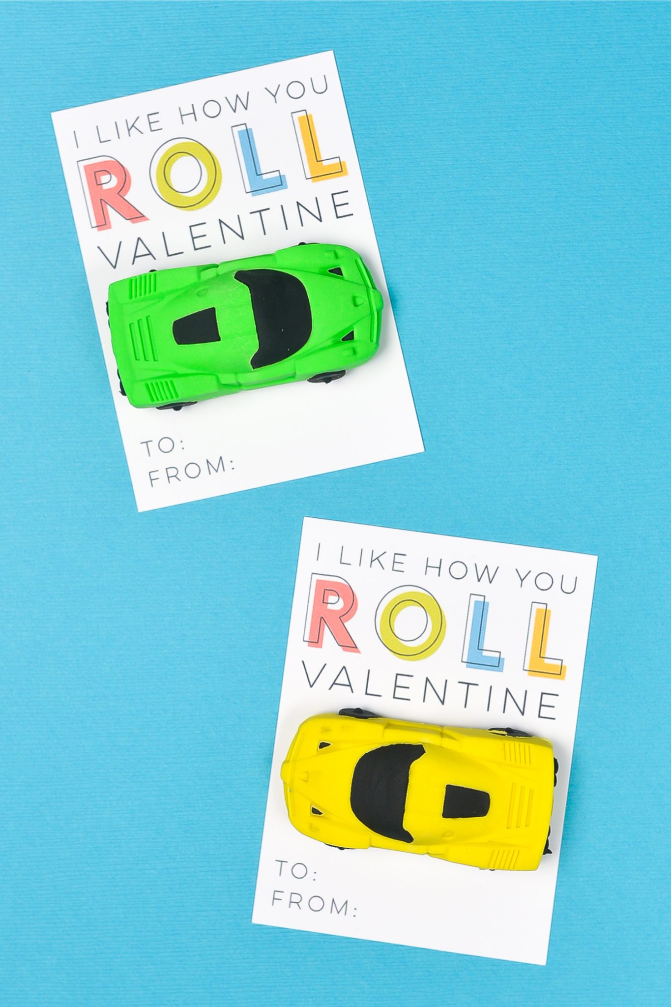 Free Printable Race Car Valentines for Kids - Hey, Let's Make Stuff