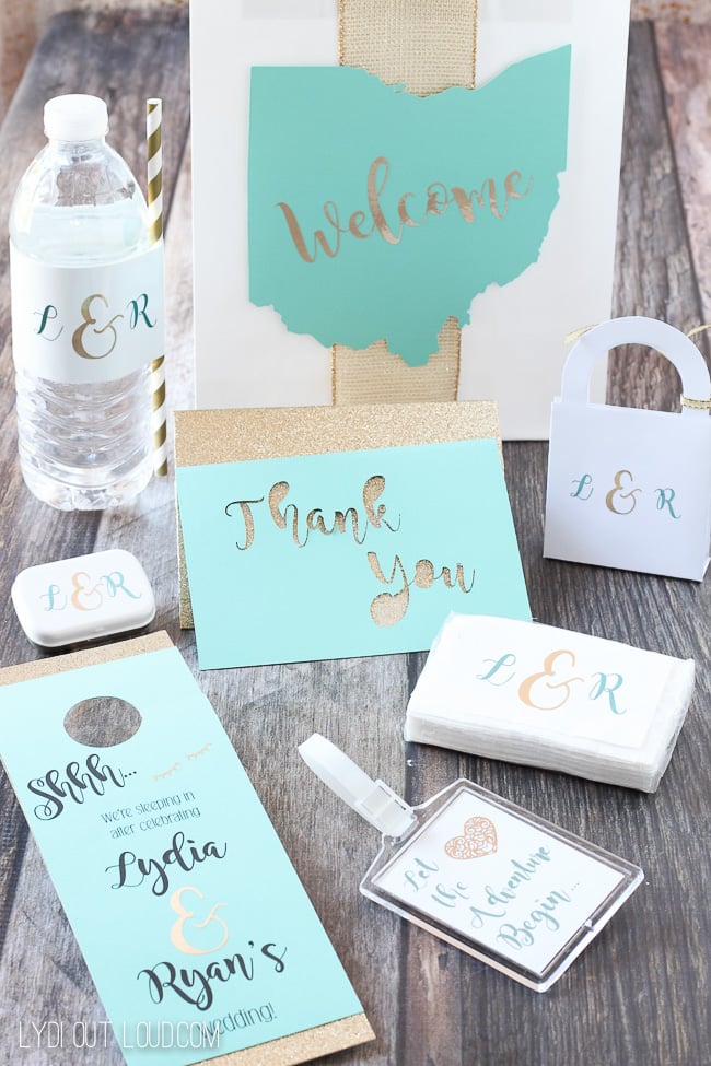 Image of Wedding ideas to make with a Cricut