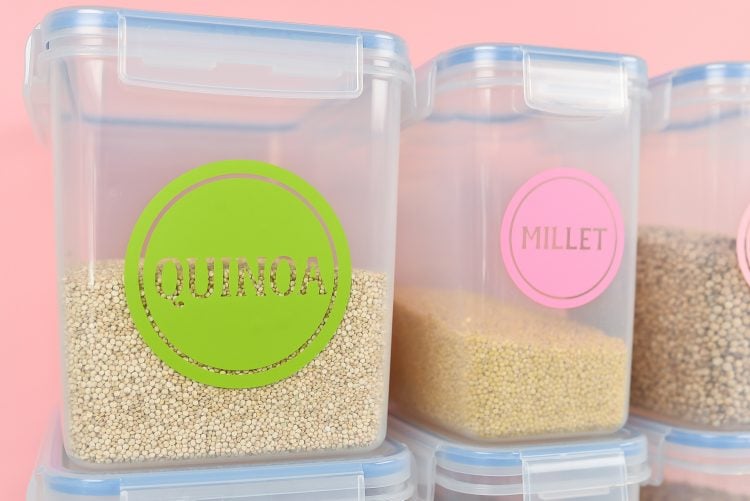 Sew Many Ways: OrganizingLabeling Plastic Containers