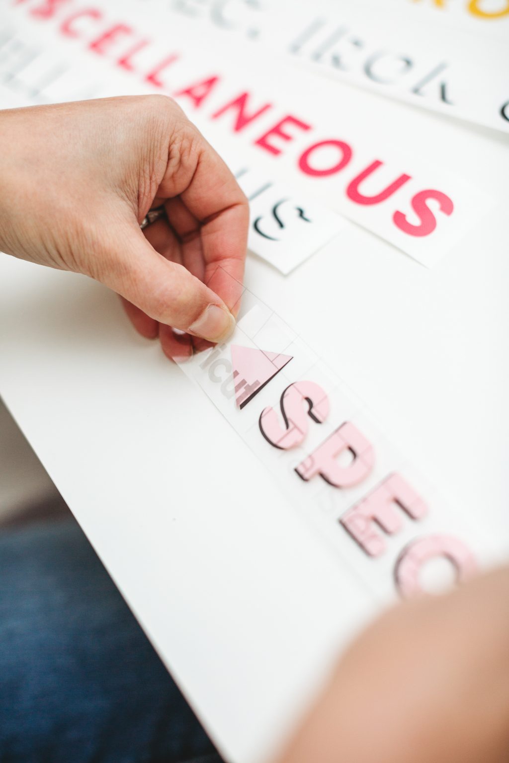 How to Layer Vinyl Using Transfer Tape Tips & Tricks