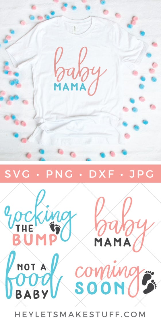 Download Pregnancy SVG File Bundle - Hey, Let's Make Stuff