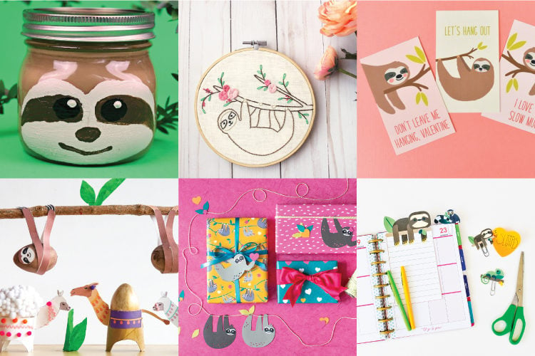 Sloth Crafts and DIY Ideas - Hey, Let's Make Stuff