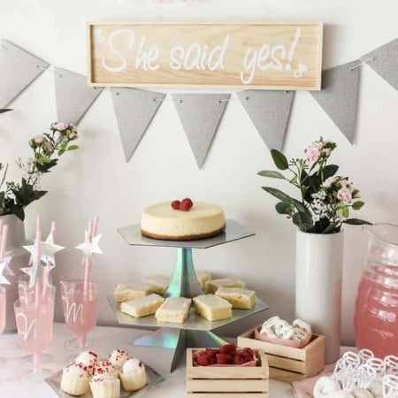 Lovecreatecelebrate.com shows us how to use our Cricut to make Beautiful Bridal Shower Decorations for any theme.