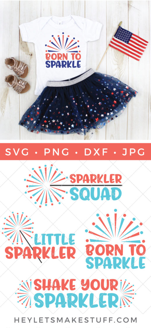 4th Of July Sparkler Svg Bundle Hey Let S Make Stuff