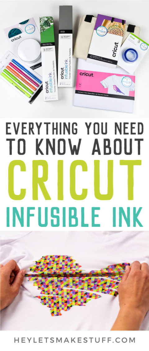 The Beginner's Guide to Cricut Infusible Ink - Hey, Let's Make Stuff