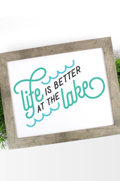 Whether you're floating, swimming, lounging or fishing, this Lake Life SVG Bundle has everything you need to get out on the water.
