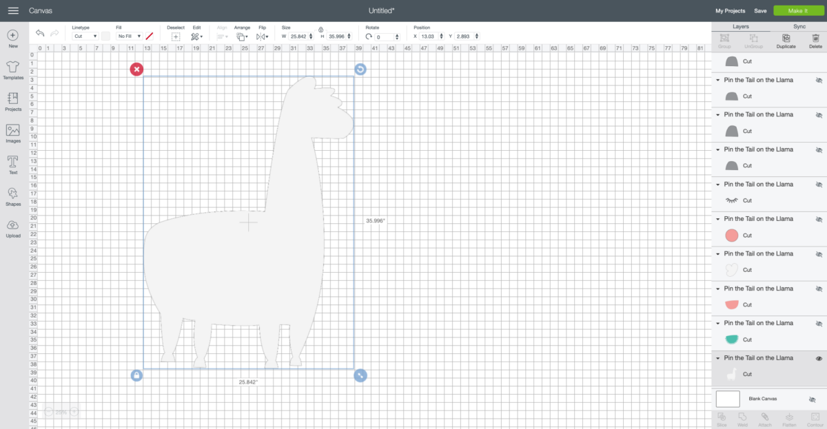 How to Make a Cricut Project Bigger than the Mat Hey, Let's Make Stuff