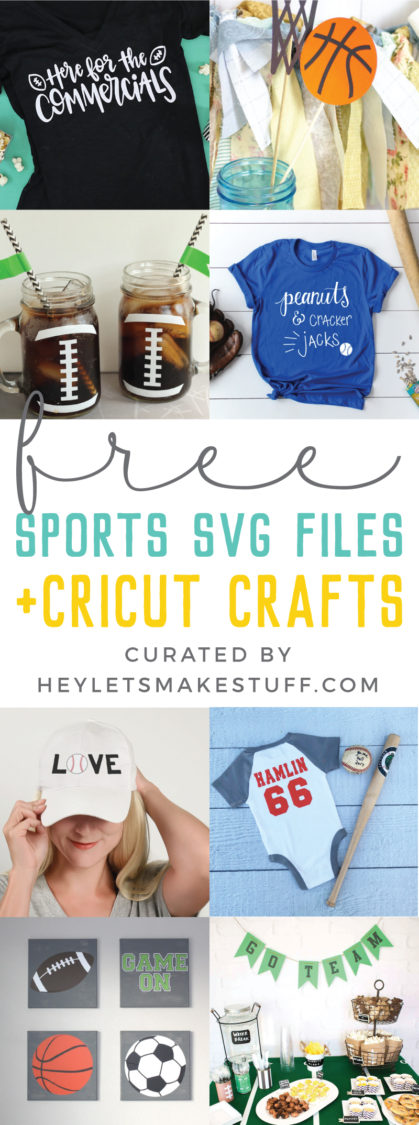 Free Sports Svgs For Cricut And Silhouette Hey Let S Make Stuff