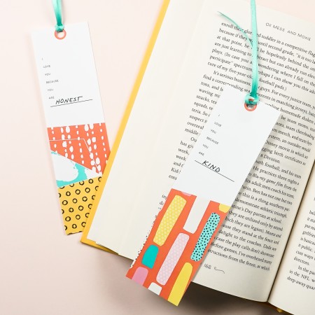 Free Fill-in-the-Blank Printable Bookmarks - Hey, Let's Make Stuff