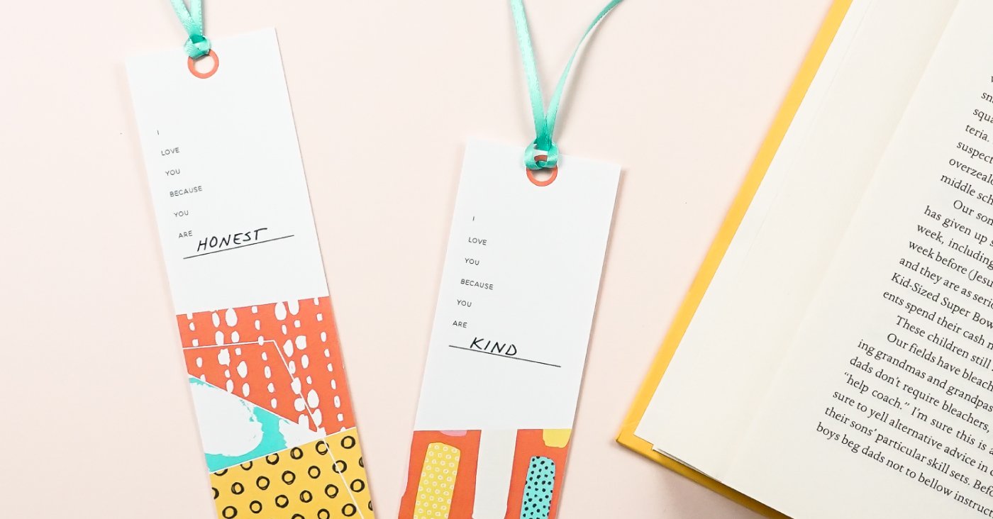 Free Fill-in-the-Blank Printable Bookmarks - Hey, Let's Make Stuff