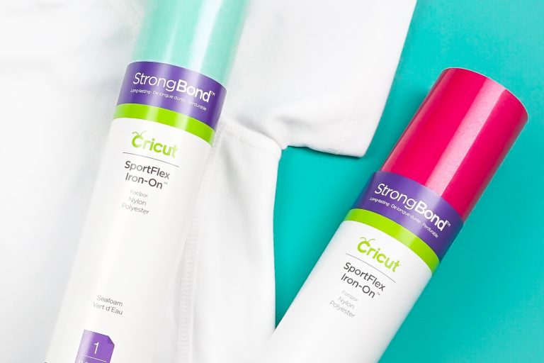 How to Use Cricut SportFlex Iron On Vinyl Hey, Let's Make Stuff