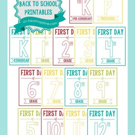 printable back to school signs