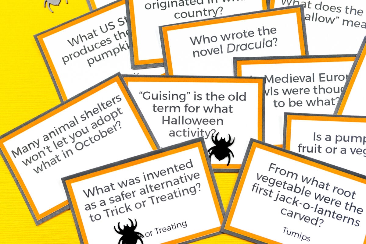 Free Printable Halloween Trivia - Hey, Let&rsquo;s Make Stuff