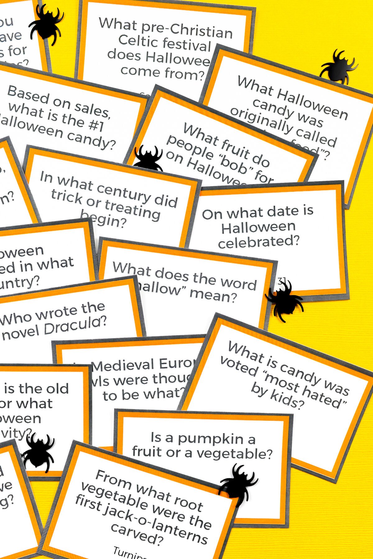 Free Printable Halloween Trivia Hey, Let's Make Stuff