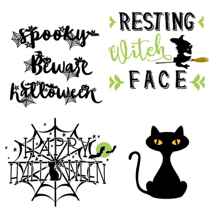 Rufflesandrainboots.com shares a huge collection of Free Halloween SVGs. Add your favorites to party decor, t-shirts, totes and more. 