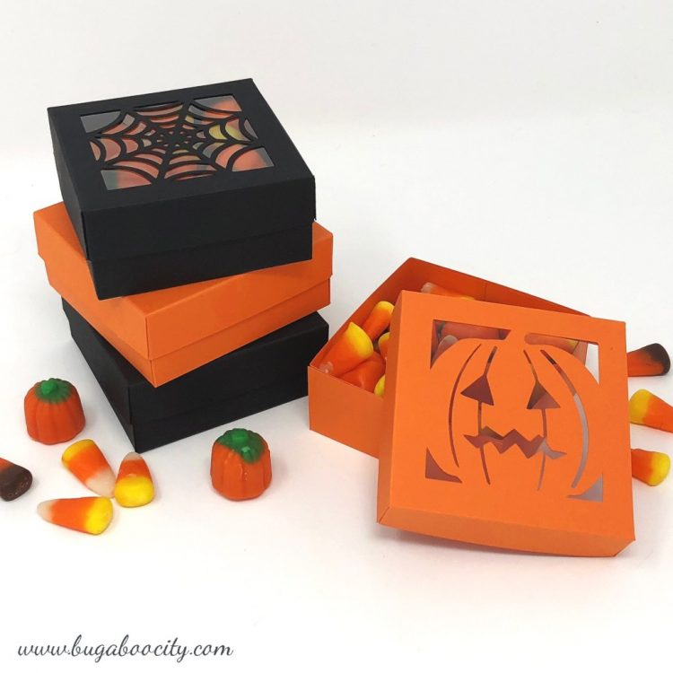 Craftingcheerfully.com made up these DIY Halloween Treat Boxes and lucky for us she's sharing her files and tips so we can make our own set! 