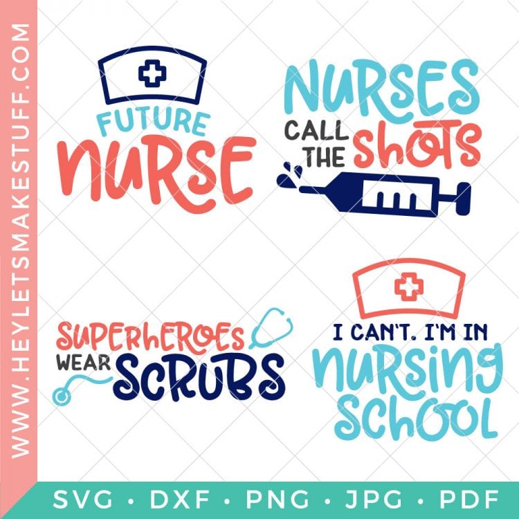 Nurse SVG, Varsity Nurse Gift PNG Design Graphic by Premium