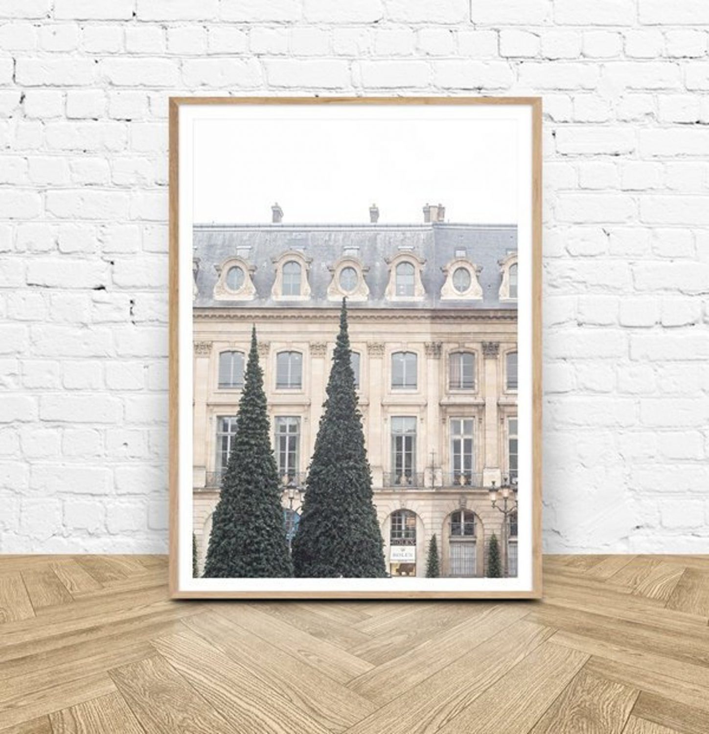 Paris Photography Print - Paris Christmas Print