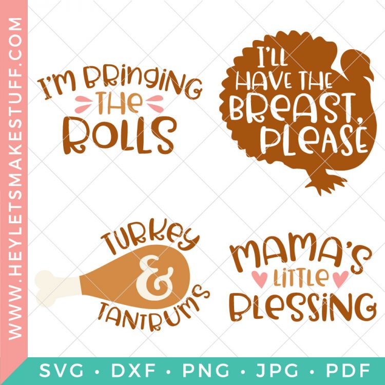 Download Thanksgiving Baby SVG Bundle - Hey, Let's Make Stuff