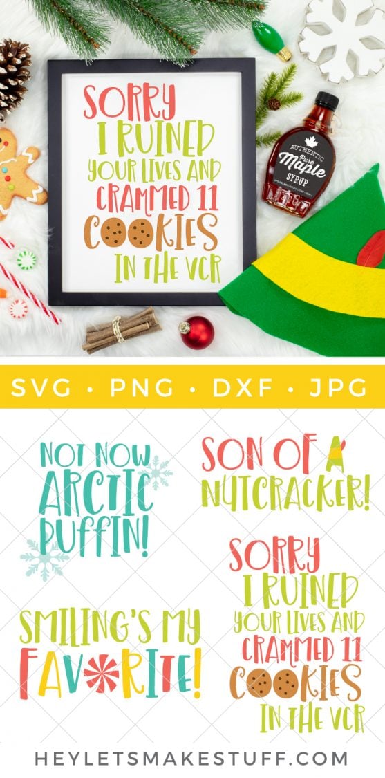 Download Hilarious Buddy the Buddy the Elf SVG Bundle - Hey, Let's ...