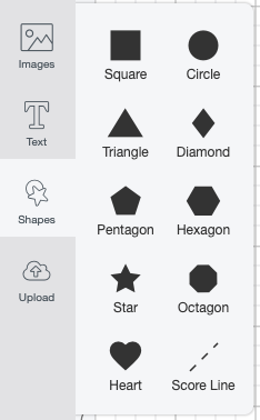 Shapes Panel - Select a Circle