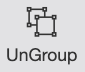 Ungroup in Design Space