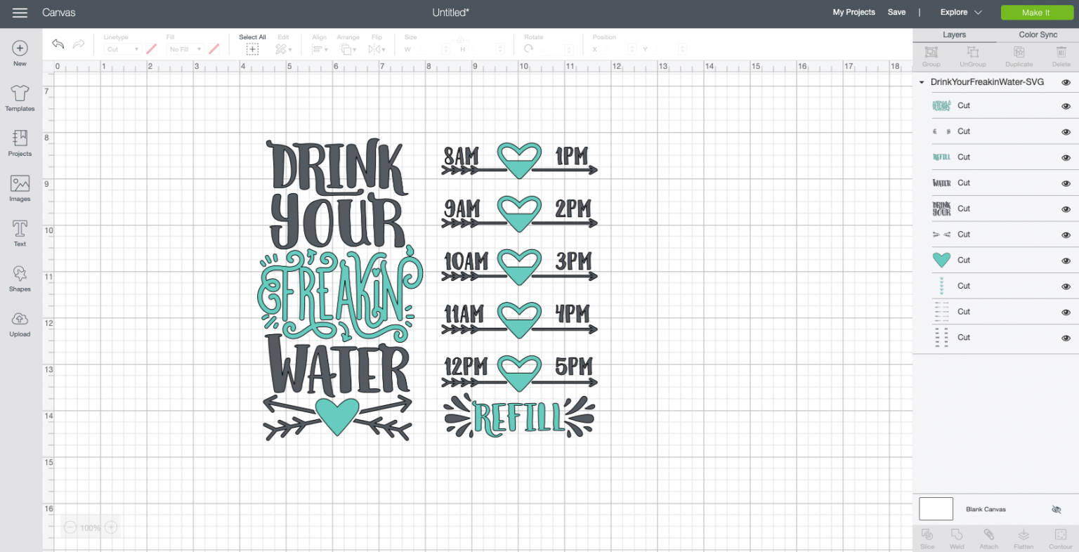 How to Use Adhesive Vinyl with a Cricut Hey, Let's Make Stuff