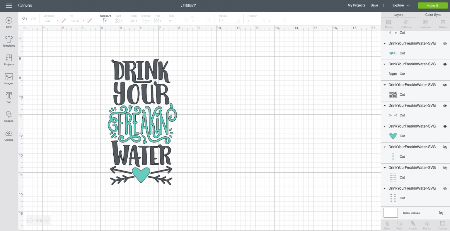 How to Use Adhesive Vinyl with a Cricut Hey, Let's Make Stuff