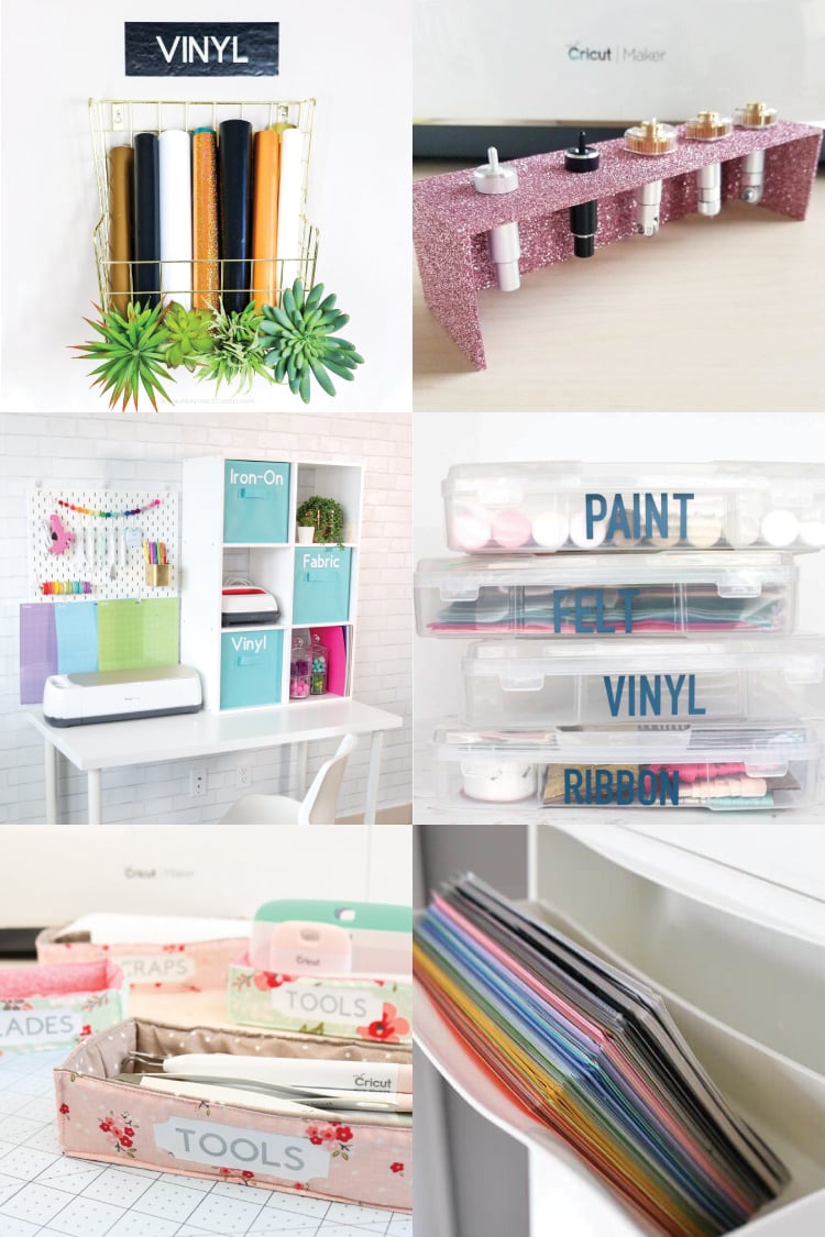 Storing Your Cricut Supplies: Mats, Blades, and Basic Tools 