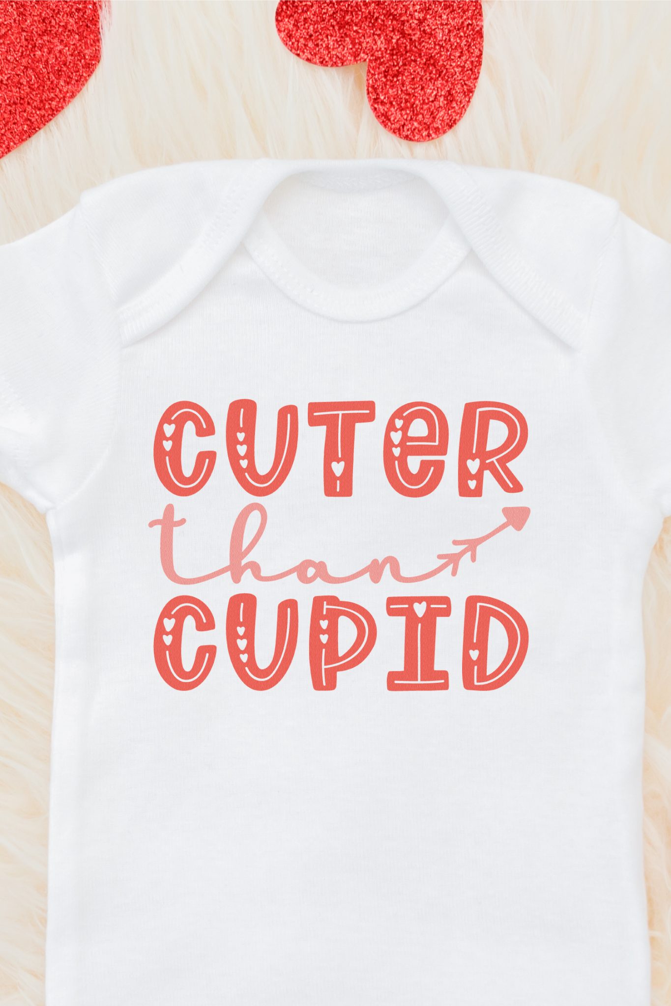 Little Valentine Onesies with Free Cut Files - Hey, Let's Make Stuff