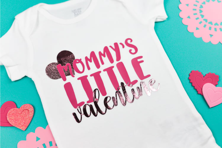 Little Valentine Onesies With Free Cut Files Hey Let S Make Stuff